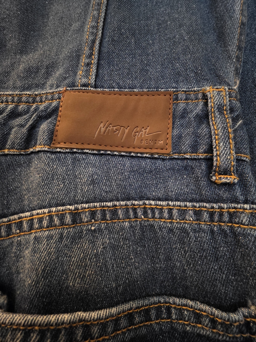 Nasty Gal Indigo Denim Boilersuit - Picture 5 of 7